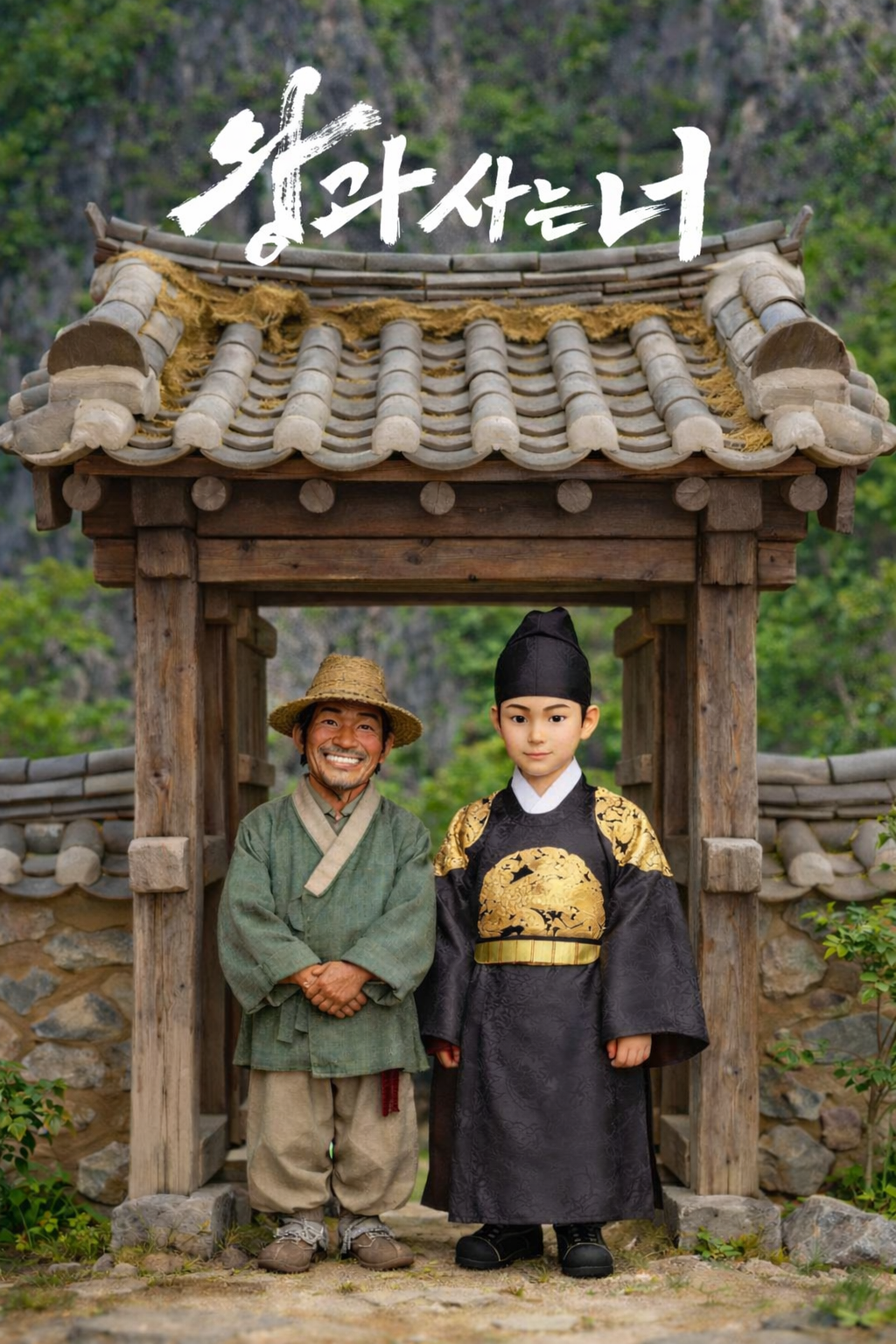 왕과 사는 남자 포스터